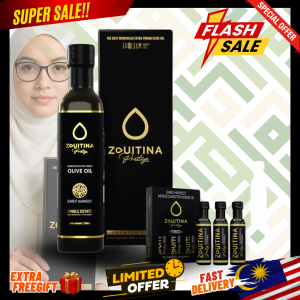 STARTER KIT (1BOTOL+TRAVEL KIT) : EXTRA VIRGIN OLIVE OIL ZOUITINA