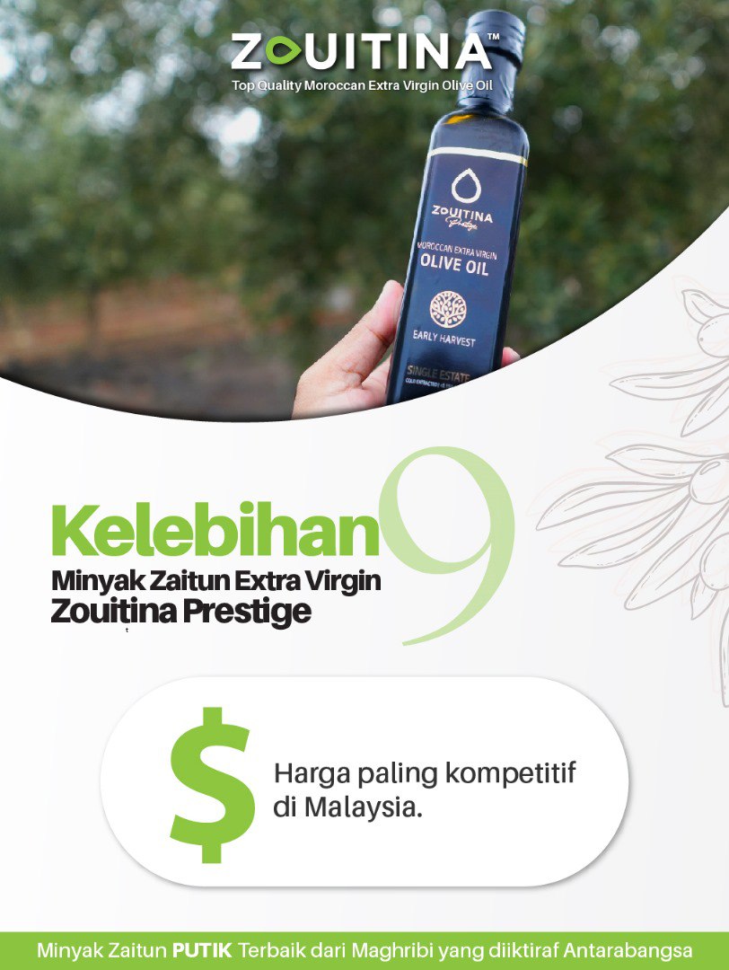 kelebihan Minyak zaitun